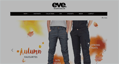 Desktop Screenshot of eveworkwear.com.au